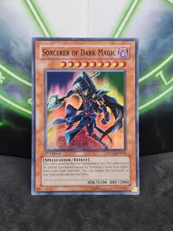 Yugioh Sorcerer of Dark Magic DPYG-EN010 Super Rare 1st Edition NM - Image 1