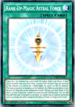 Rank-Up-Magic Astral Force - WIRA-EN055 - Common 1st Edition Yugioh - Image 1