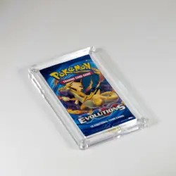 MINT Acrylic Magnetic Booster Pack Protective Display Case Pokemon Magic Yugioh 820650815898 - Image 2