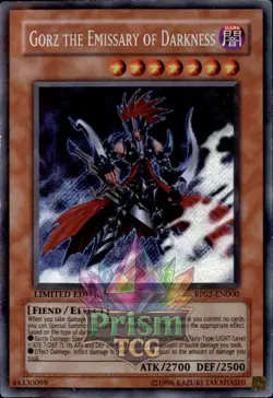 Gorz the Emissary of Darkness Secret Rare MP RP02-EN000 Yu-Gi-Oh - Image 1