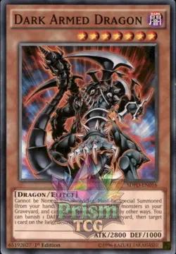 1st Ed Dark Armed Dragon SDPD-EN016 Yugioh - Image 1
