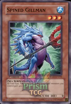 1st Ed Spined Gillman RGBT-EN034 Yugioh - Image 1