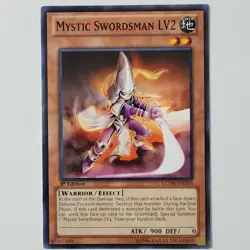 Mystic Swordsman LV2 - LCYW-EN200 - HP - Common - 1st ed - Yugioh - Image 1