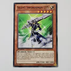 Silent Swordsman LV5 - YSYR-EN018 - VLP - 1st ed - Common - Yugioh - Image 1