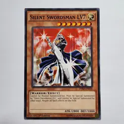 Silent Swordsman LV7 - DPRP-EN018 - LP - Common - 1st ed - Yugioh - Image 1