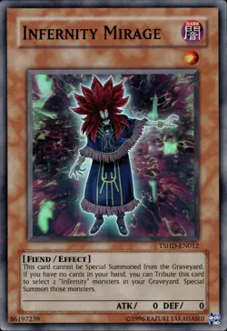 Infernity Mirage - Super Rare TSHD-EN012 - LP - YuGiOh - Image 1