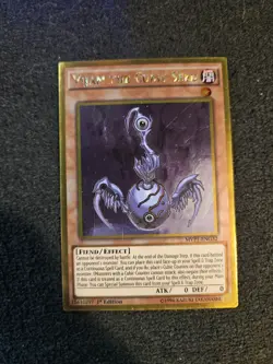 Yugioh Vijam the Cubic Seed MVP1-ENG32 Gold Rare 1st Edition - Image 1