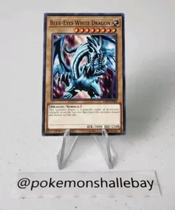 Blue-Eyes White Dragon - LED3-EN006 *NM* 1st Edition Common Yugioh Card - Image 1