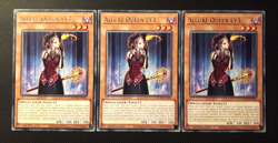 Yu-Gi-Oh! 3x Allure Queen LV3, MZTM-EN063, Rare, 1. Edition, Englisch, Near Mint - Image 1