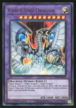 Cyber End Dragon - SDCS-EN041 - Ultra Rare - 1st Edition Yugioh - Image 1