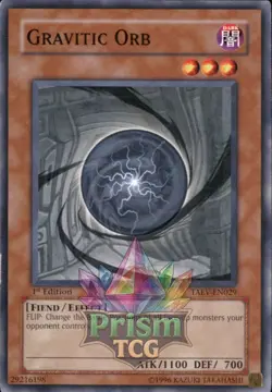 1st Ed Gravitic Orb TAEV-EN029 Yugioh - Image 1