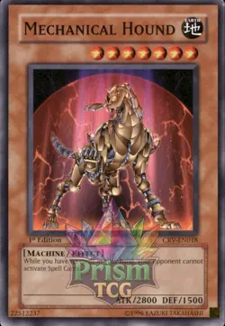 1st Ed Mechanical Hound CRV-EN018 Yugioh - Image 1
