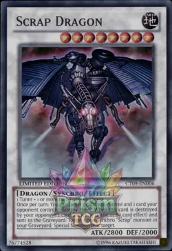 Scrap Dragon super rare CT09-EN006 Yugioh - Image 1