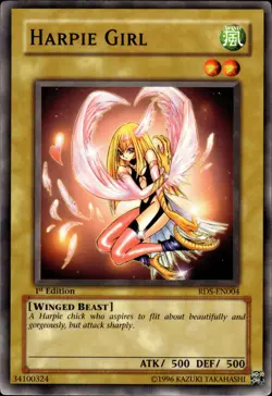 Harpie Girl (Uncensored) - 1st Edition RDS-EN004 - NM - YuGiOh - Image 1