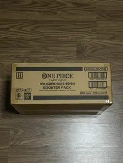 One Piece TCG: The Azure Sea's Seven Booster Box Sealed CASE OP14 - EB04 - Image 1
