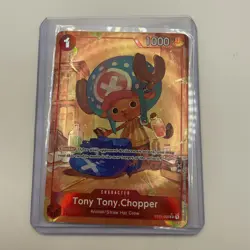 One Piece Premium Booster The Best Tony Tony Chopper ST01-006 Alternate Art NM - Image 1