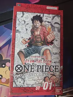 One Piece TCG Starter Deck ST-01 Straw Hat Crew English Edition - Image 1
