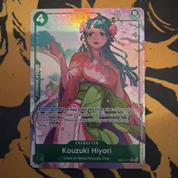 EB01-013 Kouzuki Hiyori English One Piece TCG Alt Art Rare N/M - Image 1