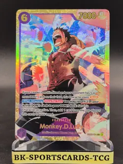 One Piece PRB Best 2: Monkey.D.Luffy EB02-061 SEC Secret Rare English - Image 1