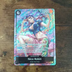 One Piece CCG Nico Robin OP12-087 SR Legacy of the Master English Alternate Art - Image 1