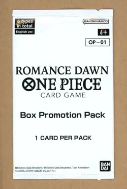 One Piece OP-01 Romance Dawn Box Promotion Pack Factory Sealed NEW - Image 1