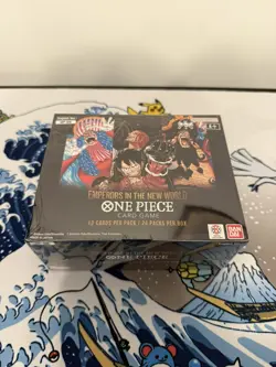 Emperors in the New World [OP-09] One Piece TCG Bandai Booster Box Slight Dent - Image 1