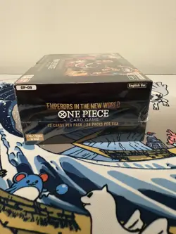 Emperors in the New World [OP-09] One Piece TCG Bandai Booster Box Slight Dent - Image 4