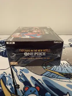 Emperors in the New World [OP-09] One Piece TCG Bandai Booster Box Slight Dent - Image 5