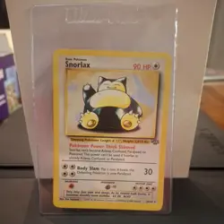 1999 Snorlax 27/64 Non Holo Jungle Set Rare Pokemon Card LP - Image 5
