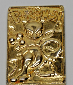 Mewtwo | Pokemon 23k Gold Plated Trading Card | Burger King Promo 1999 Nintendo - Image 1