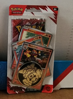 Pokemon TCG: Destined Rivals Blister Pack and Promo Coin Cards Collectors SEALED - Image 1