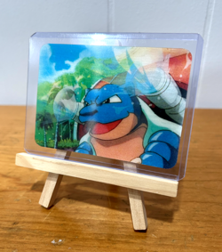 Rare Pokemon Card: Lenticular Blastoise Viz Video Pioneer - Image 1