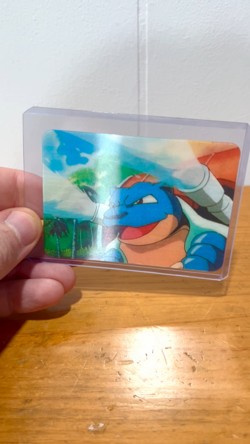 Rare Pokemon Card: Lenticular Blastoise Viz Video Pioneer - Image 2