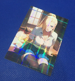 Naruto Ino Yamanaka Anime ACG Waifu Beauty Holo Card - Image 2