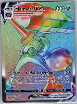 Melmetal VMAX (Secret) 080/078 Pokemon GO - Pokemon Card - NM - Image 1