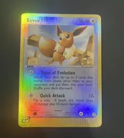 Pokemon! 2003 “Eevee” | 63/100 EX Sandstorm Reverse Holo | Card e-reader - Image 1