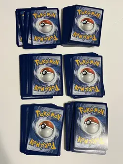 Pokemon 151 Bulk Lot - 202 Cards - C/UC + Trainers + 4 Reverse Holos - No Energy - Image 2