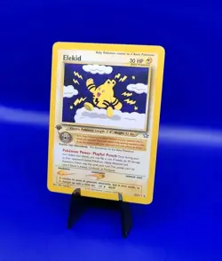 Elekid 22/111 1st Edition Non Holo Rare Neo Genesis Pokemon Card WOTC TCG 2000 - Image 3