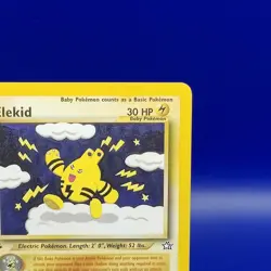Elekid 22/111 1st Edition Non Holo Rare Neo Genesis Pokemon Card WOTC TCG 2000 - Image 5