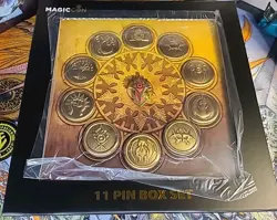 MagicCon Chicago GUILDS OF RAVNICA 11 Pin Box Set NISB MTG Magic the Gathering - Image 1