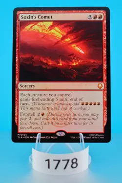 MTG Sozin's Comet Avatar: The Last Airbender Foil #154 - Image 1