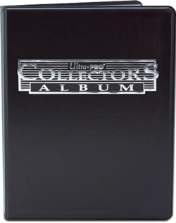 Ultra Pro 9 Pocket Black Collectors A4 Album Portfolio Folder 10 Pages 180 Cards - Image 2