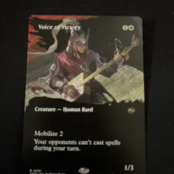 Voice of Victory (Borderless) Tarkir: Dragonstorm Regular - Image 1