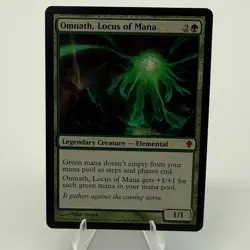 Magic: The Gathering - Omnath, Locus of Mana , Worldwake Mythic LP - Image 1