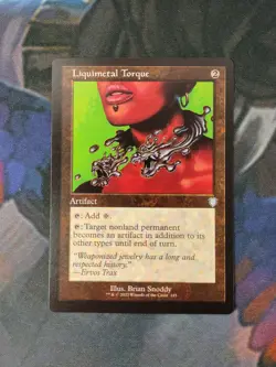 Liquimetal Torque | RETRO | 7% Off 2+ | Brother's War | NM MTG - Image 1