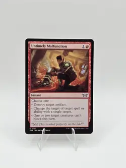 Untimely Malfunction Duskmourn: House of Horror Regular Near Mint - Image 1