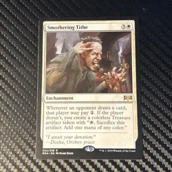 Smothering Tithe - Ravnica Allegiance - MTG Magic the Gathering - LP - Image 1