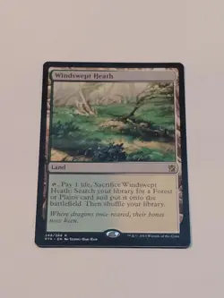 MTG Windswept Heath Khans of Tarkir Near-Mint Condition Rare Fetch Land!! - Image 1