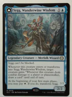 Sygg, Wanderwine Wisdom *Rare* Magic MtG x1 Lorwyn Eclipsed - Image 1