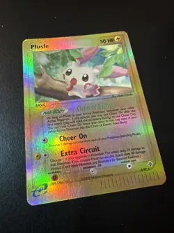 Pokemon TCG Plusle EX Dragon 8/97 Reverse Holo Holo Rare - Image 2